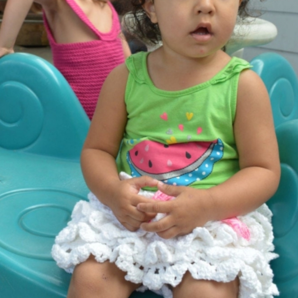 Crochet Ruffle Skirt - Picture 5 of 5